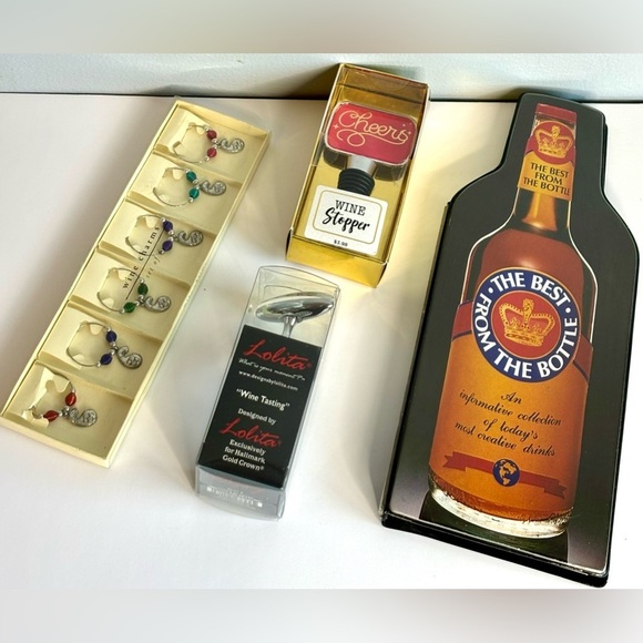 HALLMARK LOLITA WINE OPENER, CHEERS WINE STOPPER & PIER 1 IMPORTS WINE C… - Picture 2 of 10